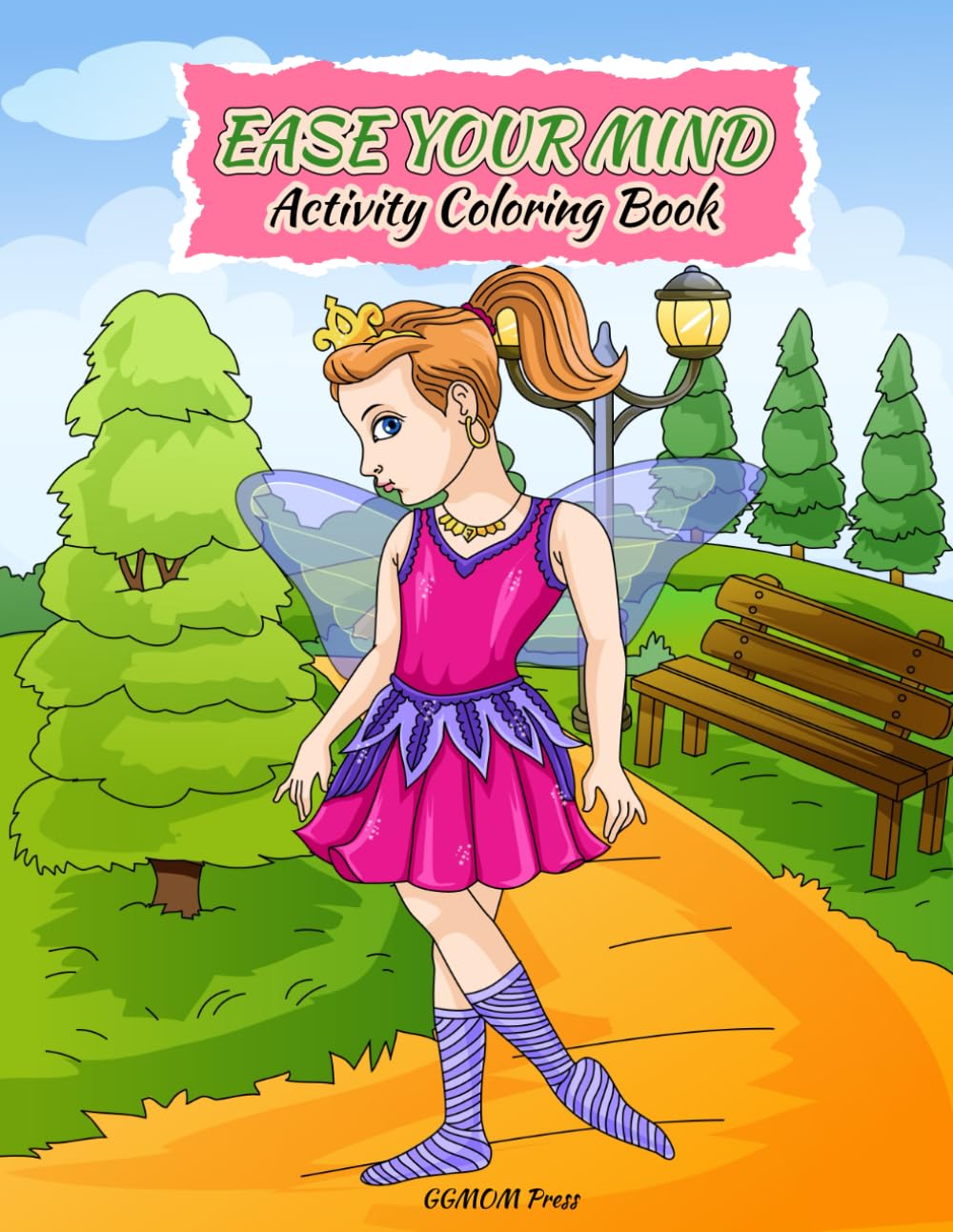 Ease Your Mind Activity Coloring Book