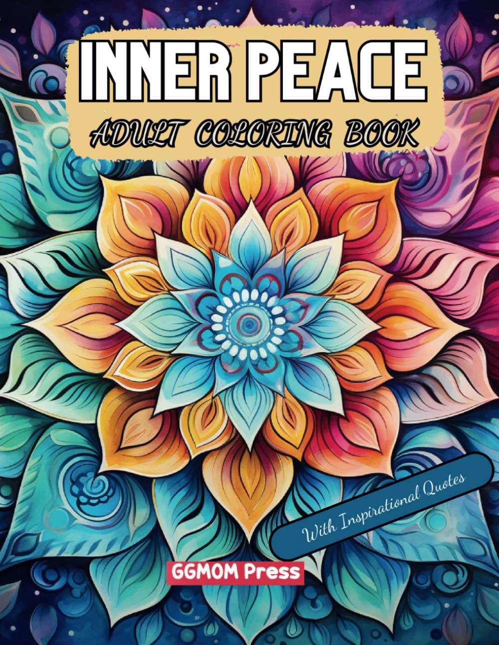 Inner Peace Adult Coloring Book