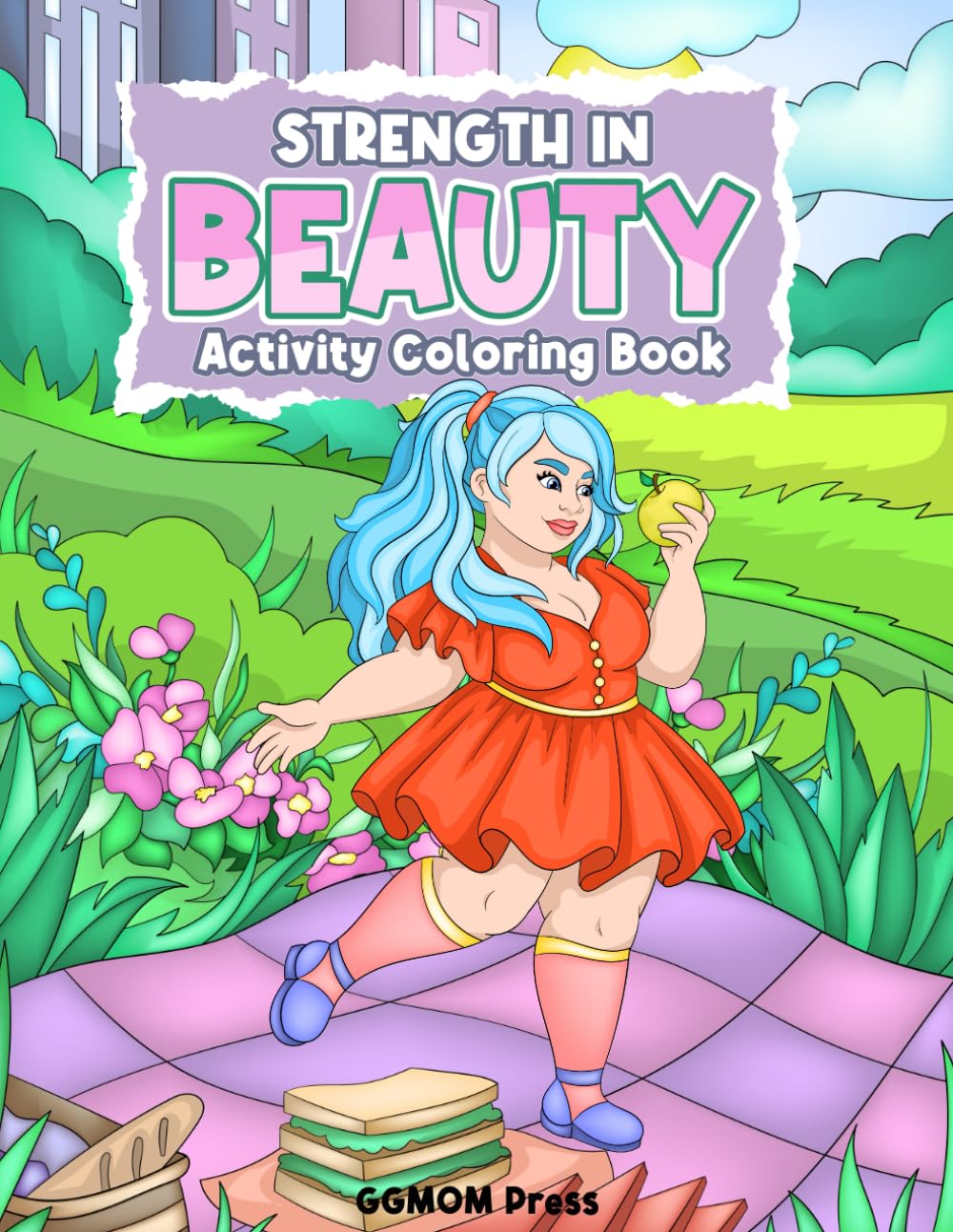 Strength In Beauty Adult Coloring Book