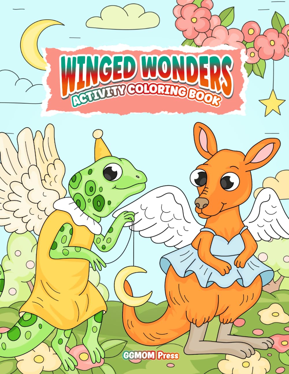 Winged Wonders Animal Coloring book